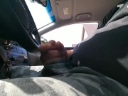 Cumshot while driving - Screenshot 16 of 16 - HD