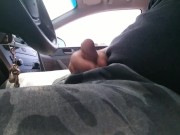 Cumshot while driving - Screenshot 3 of 16 - Dick Flash