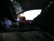 Cumshot while driving - Screenshot 6 of 16 - HD