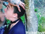 Chained and facefucked balls deep 16/16