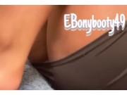 Ebony in tight dress rips nasty wet bubbly farts 9/16