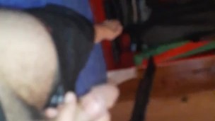Papi with a fat dick needs help finishing 