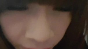 亞洲偽娘口交假屌