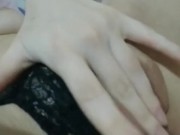 playing with her pussy on camera until no one sees everything