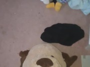 Pissing on stuff animal