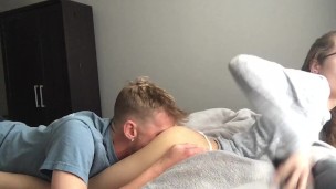 Doggystyle after I eat her pussy