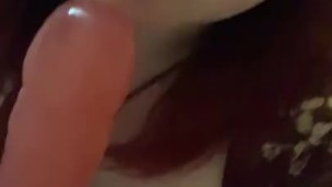 Teaser dildo sucking solo 