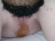 Wettest pussy takes anal from bbc DOM. Creampie 5/16