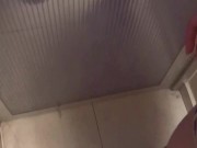 Sexo PÚBLICO, acabo de FIESTA y ME FOLLO en el BAÑO. 16/16