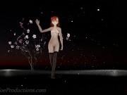 MMD R18 4k Misaka Mikoto - bikini and stockings - Paradinha - 1024 6/16