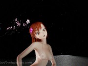 MMD R18 4k Misaka Mikoto - bikini and stockings - Paradinha - 1024 9/16
