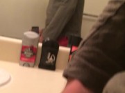 Stroking Small Soft Cock