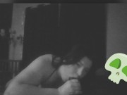 Great mouth on this big white whore 10/16