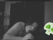 Great mouth on this big white whore 15/16