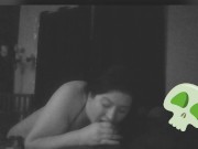 Great mouth on this big white whore 2/16