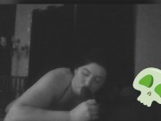 Great mouth on this big white whore 3/16