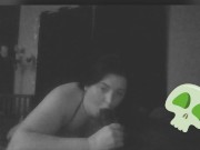 Great mouth on this big white whore 4/16