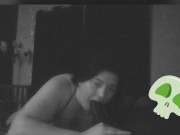 Great mouth on this big white whore 5/16