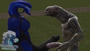 Geth & Sangheili Grow Off!