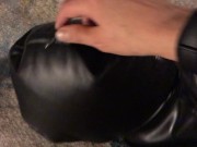 bondage sack, breath play and vibrator edging 11/16