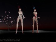 MMD R18 4k Kangxi and sister - Worth It - 1025 6/16