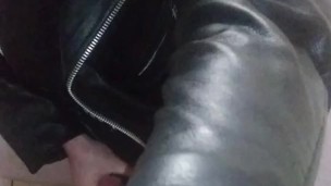 Leather Jacket Beat Off