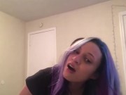 Shaking my ass with new toy inside 