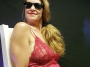 #PHMILF Truly Smoker MOM Puts on Lipstick, Smokes 4 Cigs and Body shot! 1/16