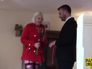 Fingerfucked chubby submissive rides 2/16