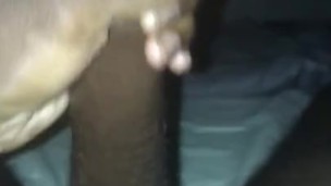 BBC Masturbation. Horny stroking dick.