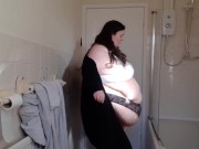 BBW SSBBW SHOWS OFF BODY IN THONG