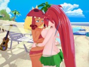 (3D Hentai)(Lesbian)(Rayman) Betilla x Edith 1/16