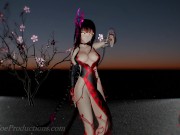 MMD R18 4k Kangxi Black mini skirt - Gotta Go - 1030 2/16