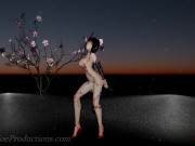 MMD R18 4k Kangxi Black mini skirt - Gotta Go - 1030 5/16