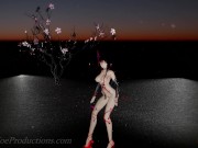 MMD R18 4k Kangxi Black mini skirt - Gotta Go - 1030 7/16