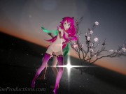 MMD R18 4k  Mirror dance Yamakaze - Lupin 1032 13/16