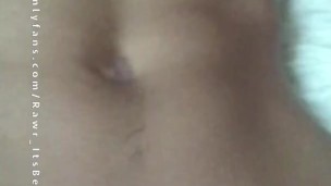 18 year old student's post Jack Off Cum pooling on abs and dripping off!