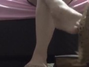 tici_feet @tici_feet tici feet IG dangling golden flat, preview full 4 sale