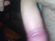 Jugando con mi Pija dura para mi novia