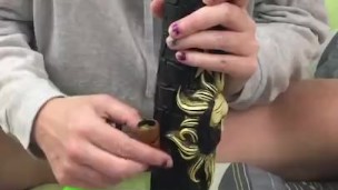 So much yummy grool! Love the taste of my pussy