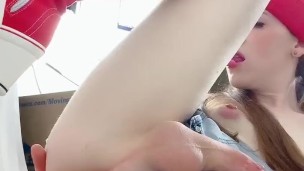 Cumslut Femboy Cosplayer Show Cock and Tight Pink Butthole [Tekuho OC]