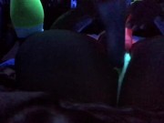 Glow in the dark masturbation  9/16