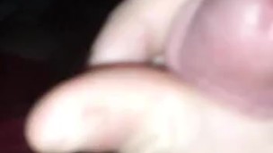COVD19 stroking and spitting on my cock