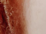 Wake Up Red Hairy Ginger Pussy Creampie Quickie | Redhead Home Amateur MILF 13/16