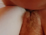 Wake Up Red Hairy Ginger Pussy Creampie Quickie | Redhead Home Amateur MILF 7/16