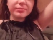 Marta deepthroating and ball licking pajzo 9/16