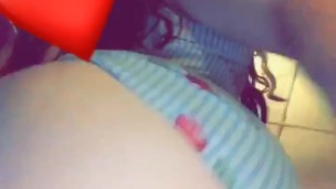 What your dick sees as I get ready to sit on it 