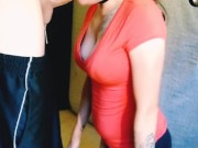 Hot wife gets Rough BALLS DEEP sloppy deepthroat face fuck THROAT PIE #1 11/16