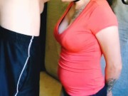 Hot wife gets Rough BALLS DEEP sloppy deepthroat face fuck THROAT PIE #1 5/16