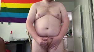 Chubby Ginger Cums